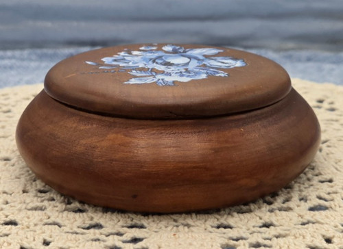 Vintage hand turned wooden - vintage,