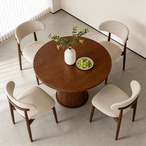 Mid century modern solid - modern, wood