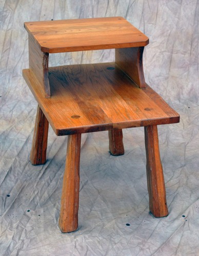 Brandt ranch oak step end - ranch,