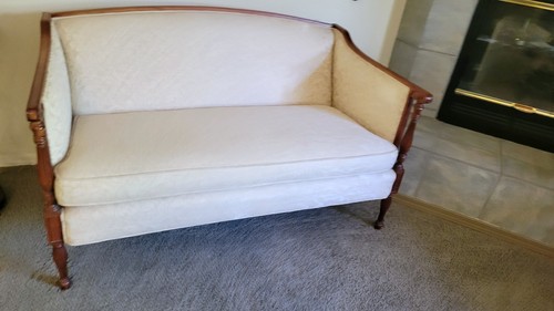 Antique love seat - seat, 1940s