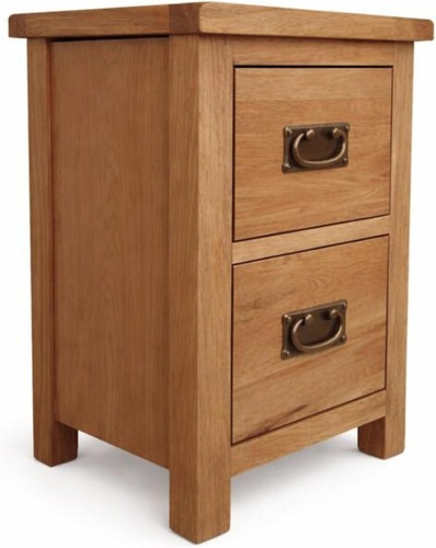 Oak drawer bedside - oak,