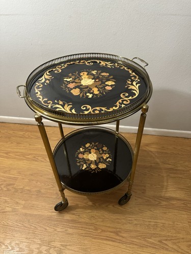Vintage italian tea bar cart - tea,