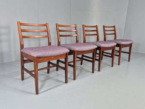 Vintage teak dining chairs - vintage,