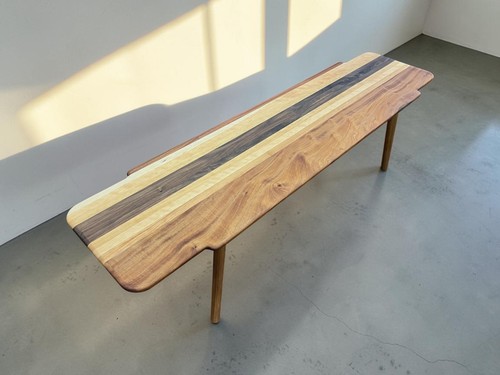 Handmade hardwood coffee table