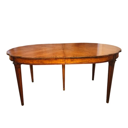 Vintage burl walnut oval - burl,